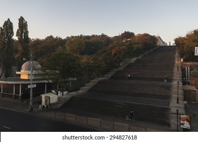 Dawn On The Potemkin Steps, Odessa, Ukraine