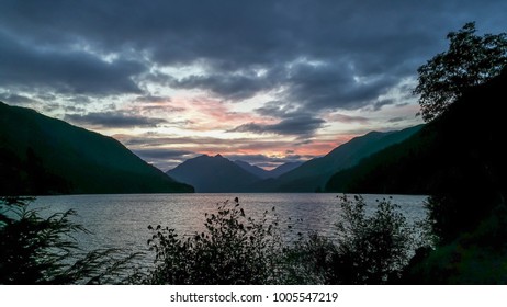 Dawn Over Lake Crescent, WA