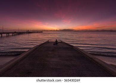 Dawn at Palm Cove, Queensland, Australia - Shutterstock ID 365430269