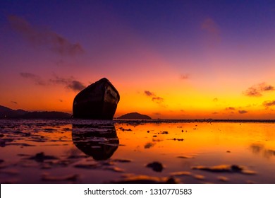 The dawn sea in thailand - Shutterstock ID 1310770583