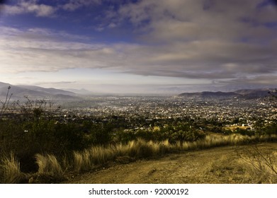 Dawn In The Valley In Oaxaca Mexico