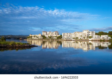 Dawn At Varsity Lakes, Gold Coast, Queensland, Australia.