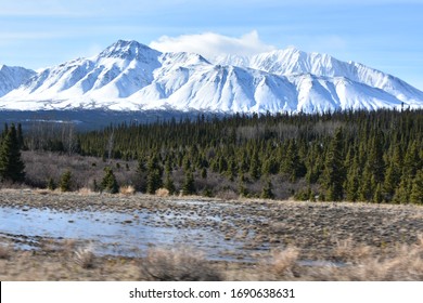 Dawson Creek, British Columbia - Whitehorse, Yukon - Fairbanks, Alaska, The ALCAN Is An Adventure To Only The Best Outdoor Enthusiast.  Canadian Rockies, Wildlife, Lakes, Streams, And Rivers. 