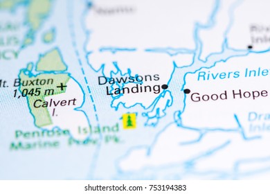 Dawsons Landing Bc Map Dawsons Landing Images, Stock Photos & Vectors | Shutterstock