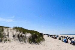 A Day In June At The Beach On The Island Of Juist
