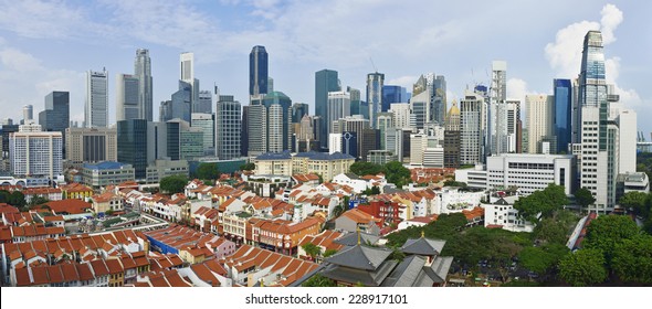 Day Time At Singapore Central Business District