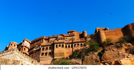 Day  View Of Nahargarh Fort Jaipur.