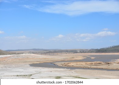 Day Zero Cape Town, Theewaterskloof Dam, Water Crisis In South Africa,  Dead Trees, Climate Change, Global Warming 