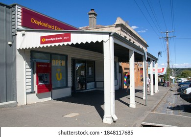 Daylesford, Australia: March 23, 2018: Bendigo Bank - Daylesford District Community Bank Branch - A Small Town To The West Of Melbourne. 