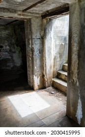 Daylight Shinning Through Concrete Doorway