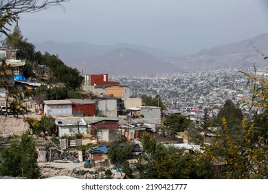 Daytime View Of The Matamoros Neighborhood Of Tijuana, Baja California, Mexico.