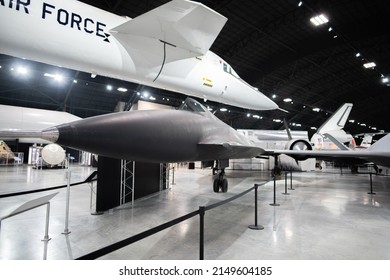 Dayton, Ohio:  December 6, 2021:  Interior Of The National Museum Of The United States Air Force.  The Museum Was Started In 1923.