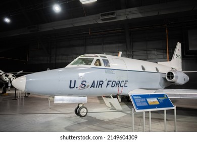 Dayton, Ohio:  December 6, 2021:  Interior Of The National Museum Of The United States Air Force.  The Museum Was Started In 1923.