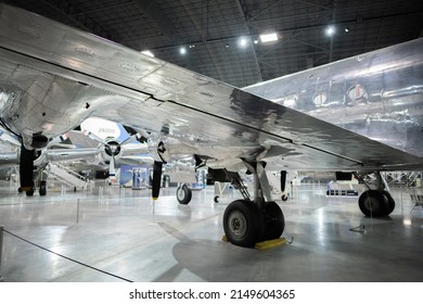 Dayton, Ohio:  December 6, 2021:  Interior Of The National Museum Of The United States Air Force.  The Museum Was Started In 1923.