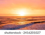 Daytona Beach Colorful Ocean Sunrise