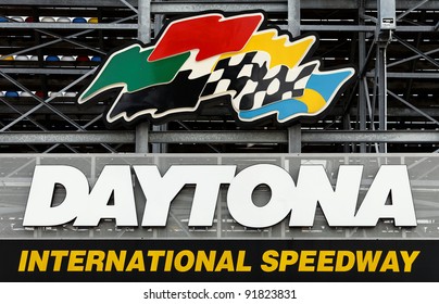 DAYTONA BEACH, FL - DECEMBER 21: An Entrance To The Daytona International Speedway In Daytona Beach, Florida On December 21, 2011. The Racetrack Is Home To The Annual Daytona 500 NASCAR Auto Race.