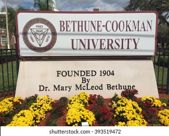 DAYTONA BEACH, FL-MARCH 18, 2016:  Bethune Cookman University Is One Of The Premier Historically Black Universities In America.