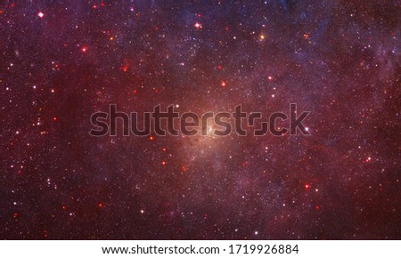 Dazzling Galaxy - Elements of this Image Furnished by NASA