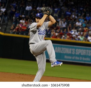 D-Backs- Clayton Kershaw Pitcher For The Los Angles Dodgers At Chase Field In Phoenix,AZ USA June 3,2018.