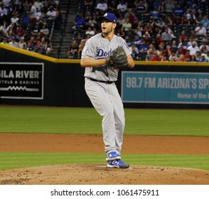 D-Backs- Clayton Kershaw Pitcher For The Los Angles Dodgers At Chase Field In Phoenix,AZ USA June 3,2018.