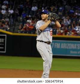 D-Backs- Clayton Kershaw Pitcher For The Los Angles Dodgers At Chase Field In Phoenix,AZ USA June 3,2018.