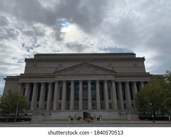 DC, USA, 10/24/2020: National Archives Museum