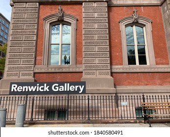 DC, USA, 10/24/2020: Renwick Gallery.