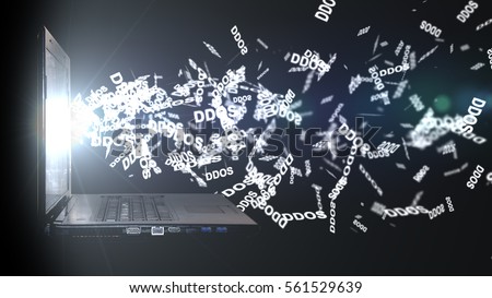 DDoS attack on the data warehouse Server. Cloud storage