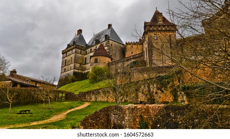 Château de Biron. A castle in Biron, Dordogne department, southwestern France - Shutterstock ID 1604572663