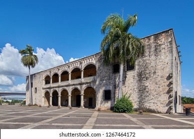 Alcázar De Colón, Colonial House Of The Son Of Cristobal Colon. Santo Domingo Dominican Republic.