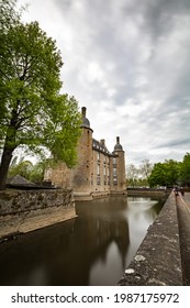 Château De Flers In Cloudy Weather (Normandy)