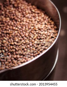de focus abstract background coffebean.