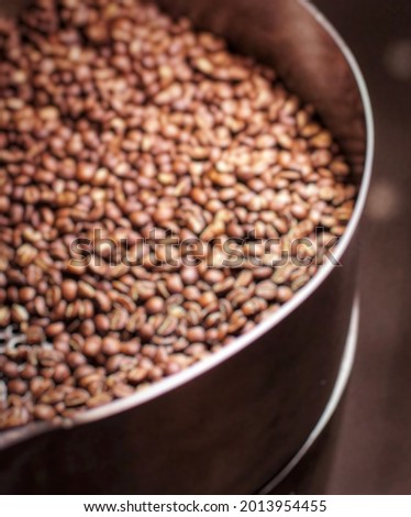 de focus abstract background coffebean.