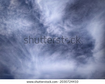 Similar – clouds Evening altocumulus