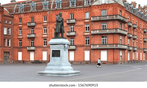 Familistère de guise, Cooperative of Guise in French language, in north of France - Shutterstock ID 1567690915