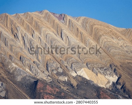 The Serranía de Hornocal are a range of mountains located 25 kilometres from the city of Humahuaca in the Argentine province of Jujuy., also named the mountains of the 14 colors,Province, Jujuy ,northwest,argentina