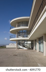 De La Warr Pavilion, Bexhill, East Sussex, Modernist Building, Architects Erich Mendelsohn And Serge Chermayeff.