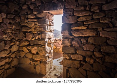 The Pucará De Tilcara Pre-Inca Fortification In Tilcara, Jujuy, Argentina.