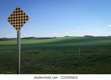 Dead End Sign, Alberta, 2016