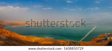 Similar – Image, Stock Photo R(h)ein into the lake