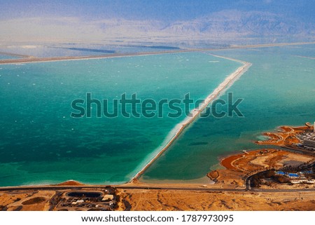 Similar – Image, Stock Photo R(h)ein into the lake