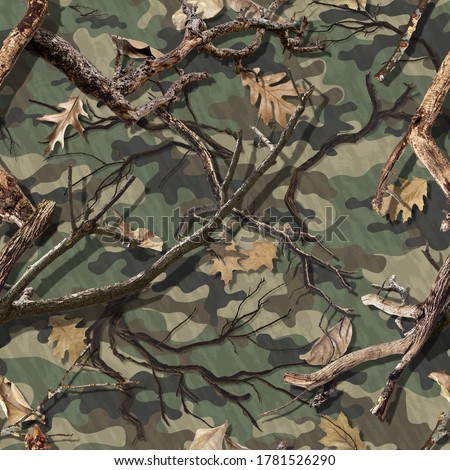 DEADWOOD CLASSIC FALL CAMO SEAMLESS