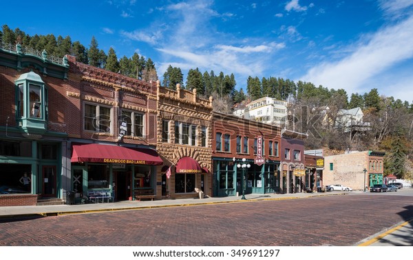 Deadwood South Dakota November 1 Historic Stock Photo (Edit Now) 349691297