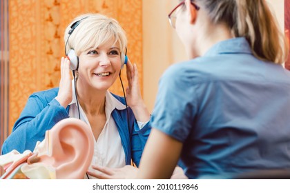 Deaf Woman Takes A Hearing Test