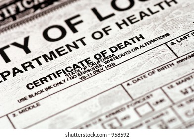 Death Certificate