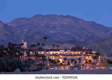 DEATH VALLEY NATIONAL PARK, USA - MARCH 14, 2015: Furnace Creek Resort Luxury Travel Destination Hotel In Death Valley National Park Of California, US On March 14, 2015