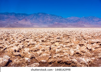 Death Valley Salt California USA