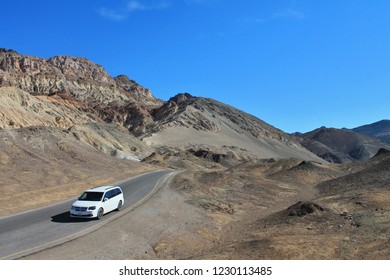 Death Valley Scenic Road  - Shutterstock ID 1230113485