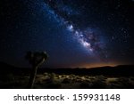 Death valley under the milky way