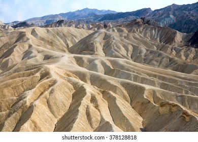 Death Valleys Badlands Viewed Zabriskie Point Stock Photo 378128818 ...